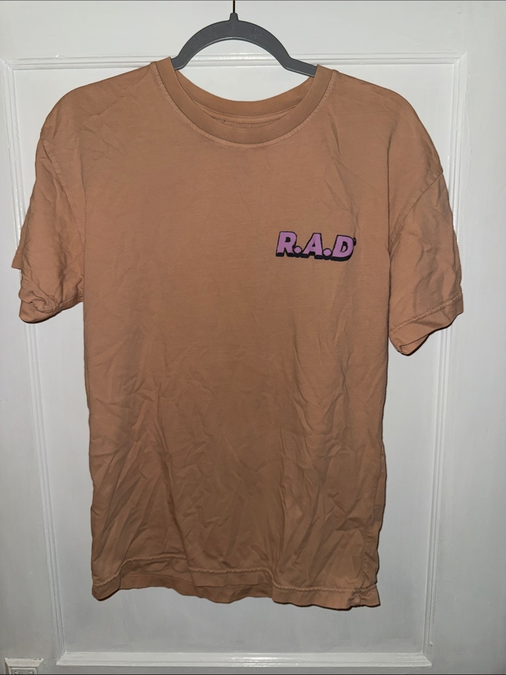 R.A.D. Women's Peach Short Sleeve Logo Tee